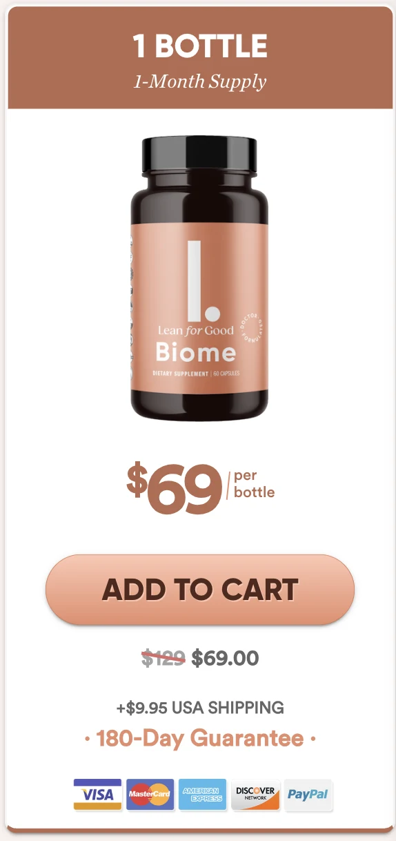 LeanBiome 1-Bottle Price